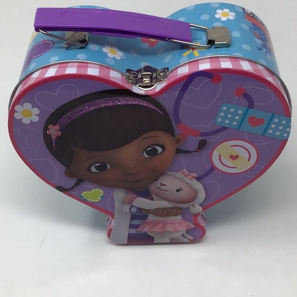 Doc McStuffins Tin Box, Purple - Picture 2 of 6